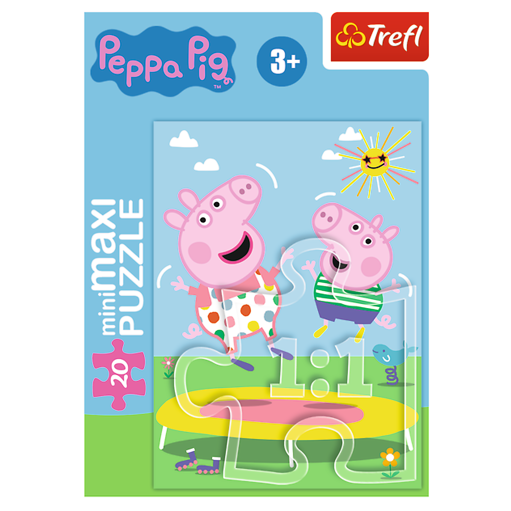 Peppa Pig TREFL  Mini Maxi dėlionė „Kiaulytė Pepa" 20 det.