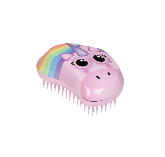Tangle Teezer plaukų šepetys The Original Mini Rainbow Unicorn 
