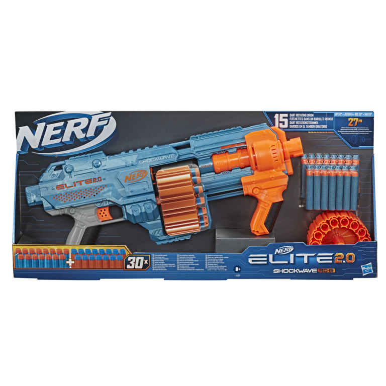 NERF  Elite 2.0 šautuvas SHOCKWAVE RD-15