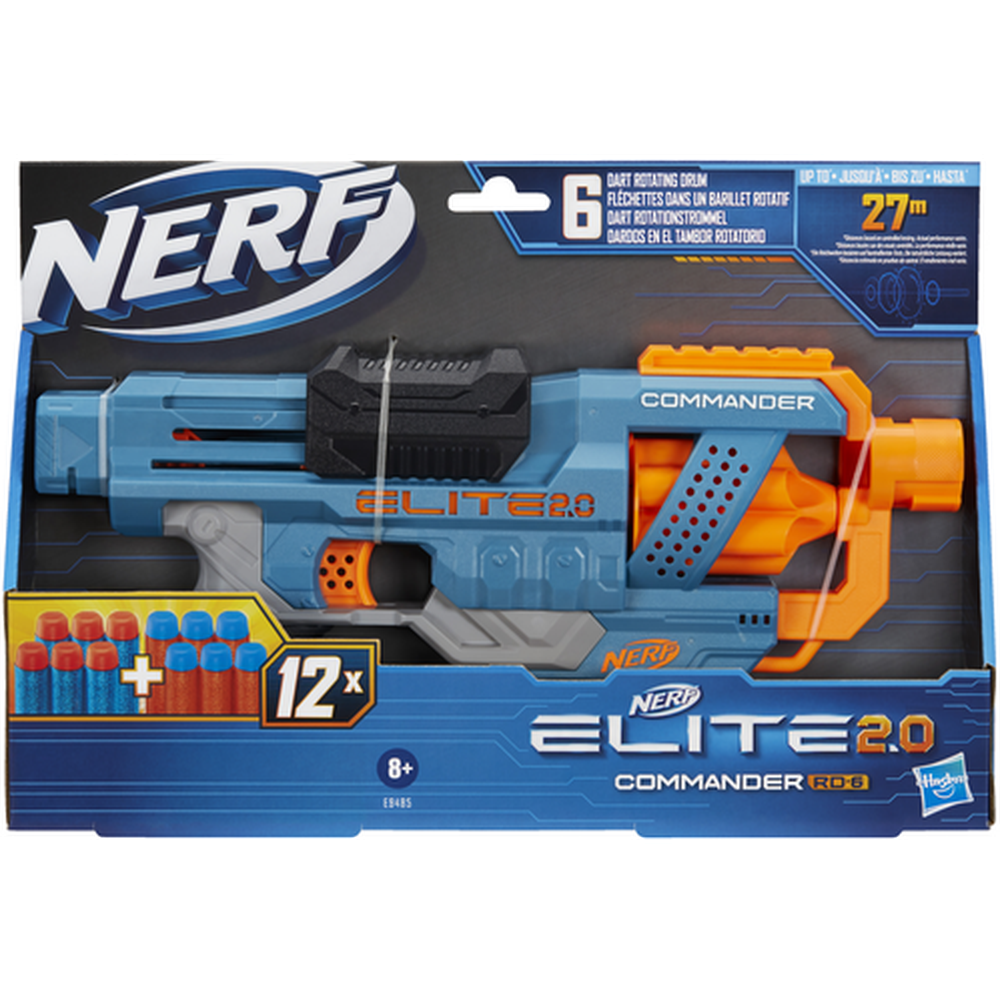 NERF  Elite 2.0 šautuvas COMMANDER RC-6