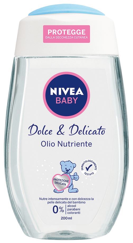Nivea Baby puoselėjantis aliejus kūdikiams 200 ml, Delicate Caring Oil