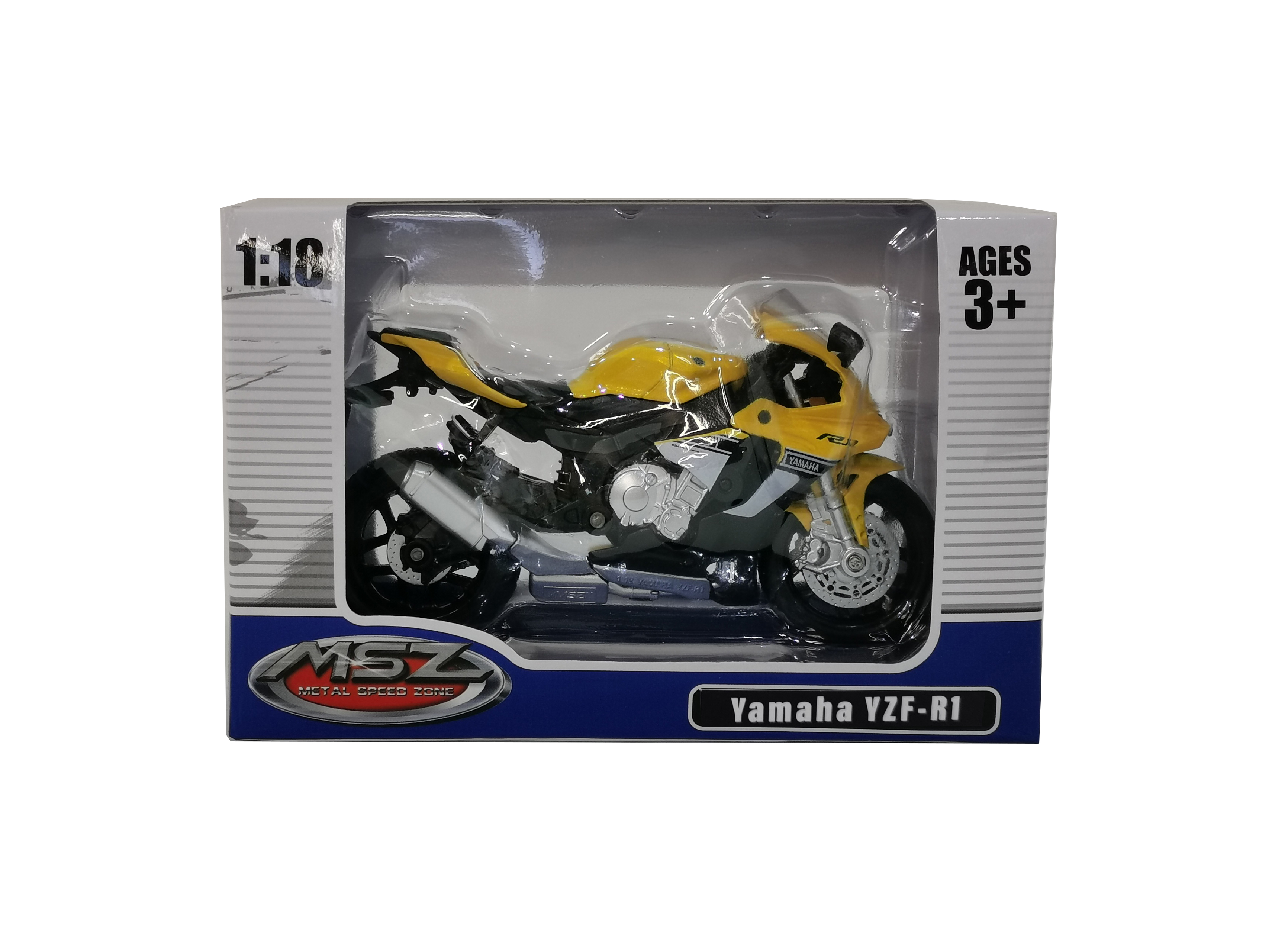 MSZ  Motociklas YAMAHA YZF-R1, 1:18